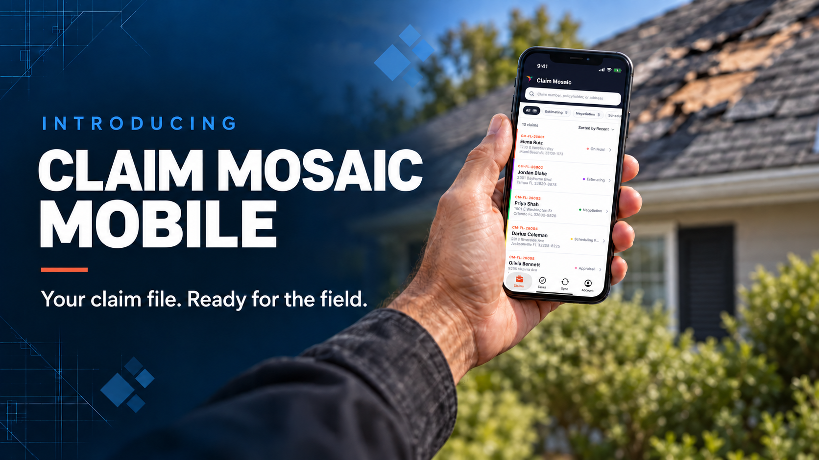 Claim Mosaic Mobile: A Mobile App for Public Adjusters - Claim Mosaic Public Adjuster Software Blog